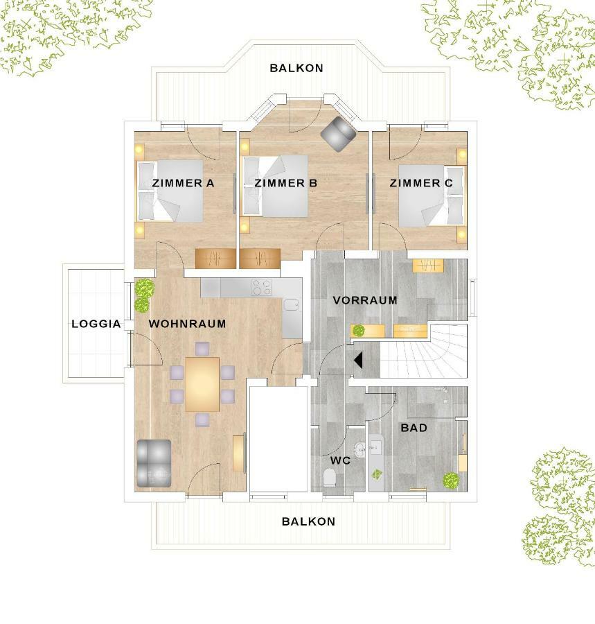 Oberschartlhof Lägenhet Flachau Exteriör bild